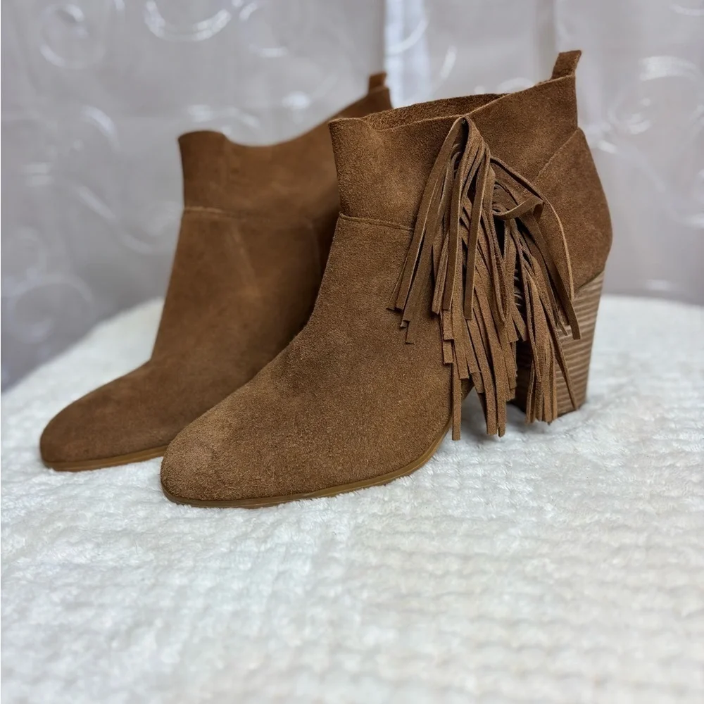 Crown Vintage “Randi” Women’s Leather Ankle Booties, 11M